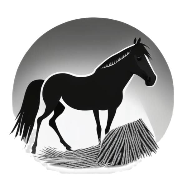 Конь, нарисованный ИИ