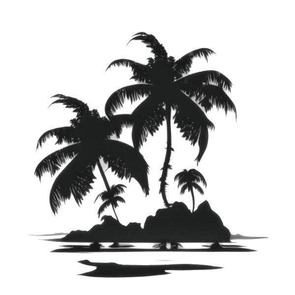 Тропический остров (мечта героев романа "Блок")